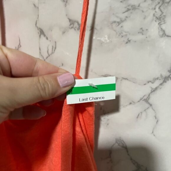 Free People Long Weekend Knit Halter Tank in Watermelon - Picture 5 of 10